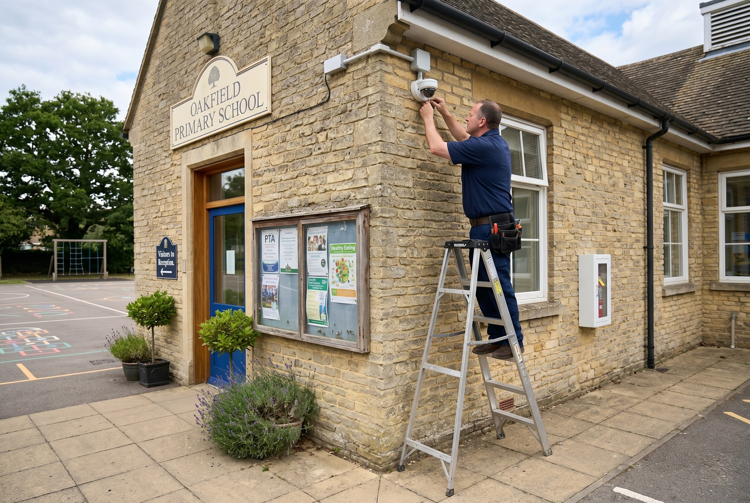 CCTV camera installation